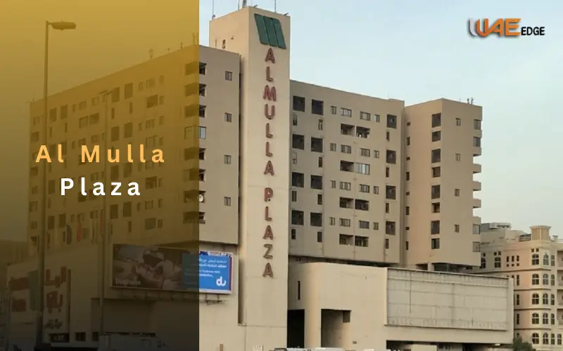 Al Mulla Plaza near Al Qiyadah Metro Station