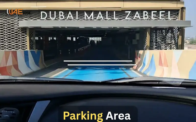 Dubai mall zabeel Parking Area