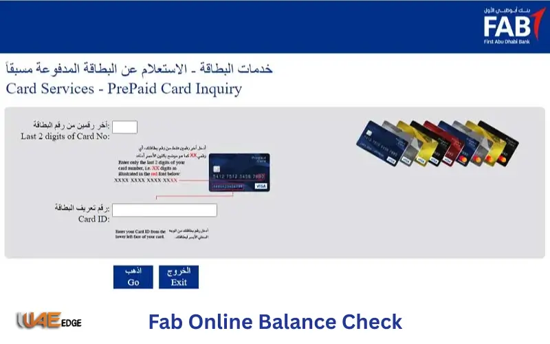 Fab Online Balance Check