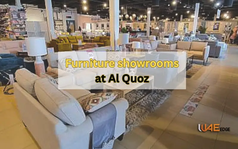 Furniture showrooms at AL Quoz