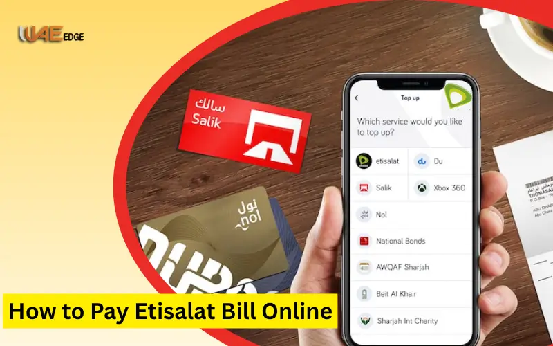 How to Pay Etisalat Bill Onlline