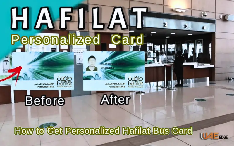 Personalized Hafilat Card