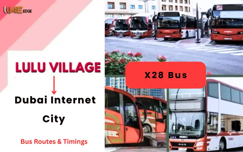 X28 Dubai Bus Route