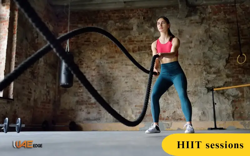 HIIT sessions at paus cafe