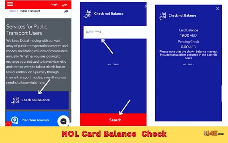 NOL Card Balance Check