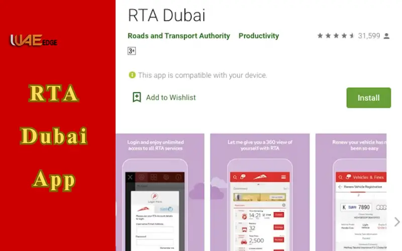 RTA Dubai App