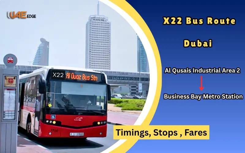 X22 Bus Route Dubai
