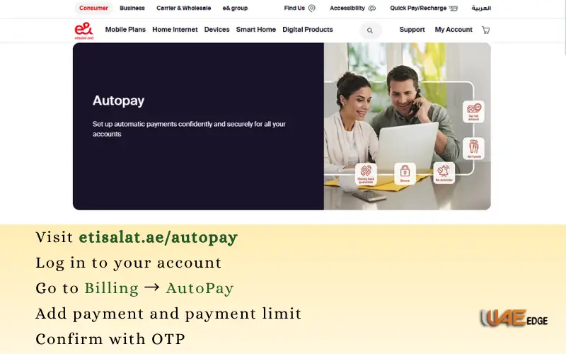 website portal Etisalat