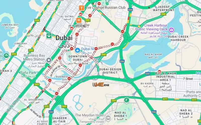 Burj-Khalifa fireworks: New Year’s Eve Road Closures in Dubai, Metro Timings, and Parking Plans