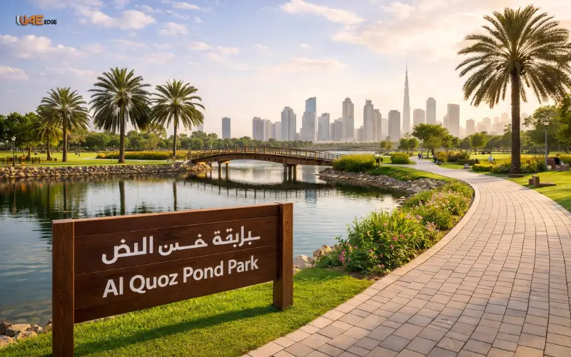 Al Quoz Pond Park Dubai
