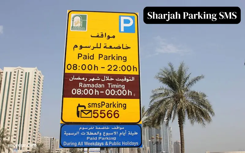 Sharjah Parking SMS