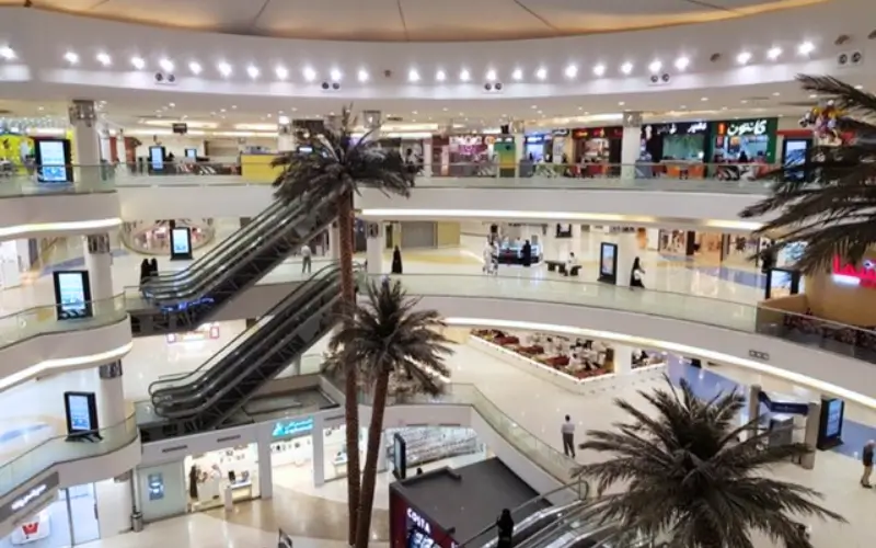 inside mall