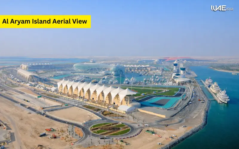 Al Aryam Island Aerial View