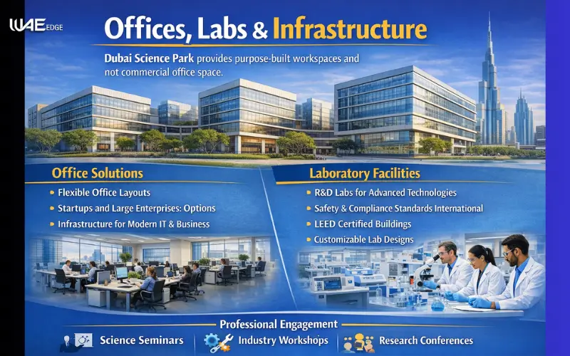 dubai science park infrasturcture