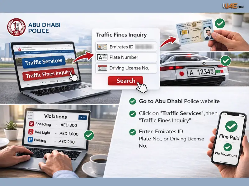 Abu Dhabi Police Website & App