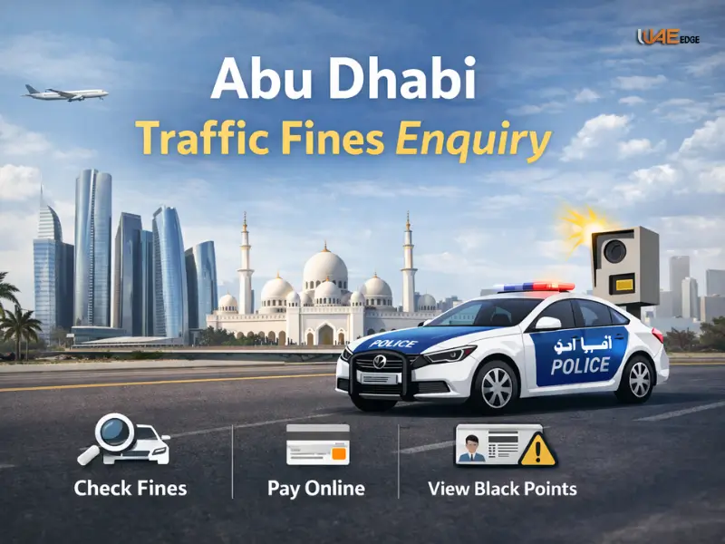 Abu Dhabi Traffic Fine Enquiry