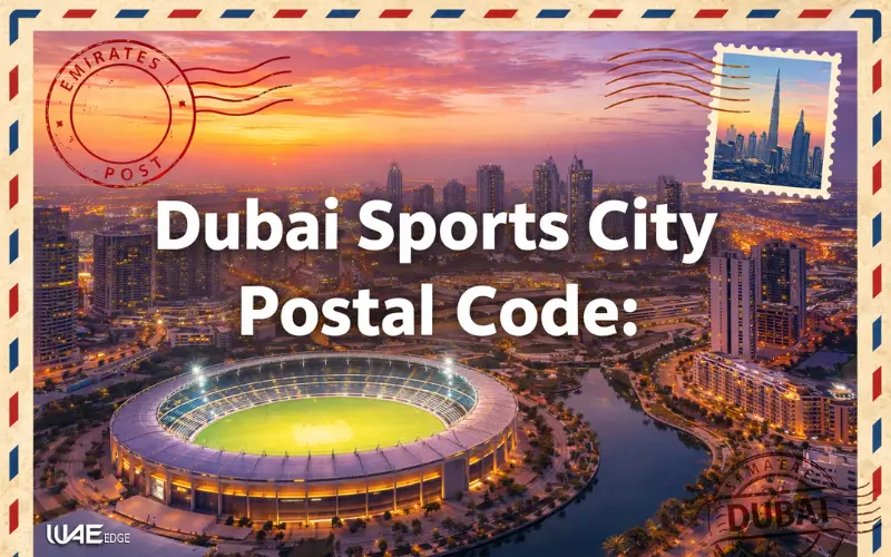Dubai sports city postal Code