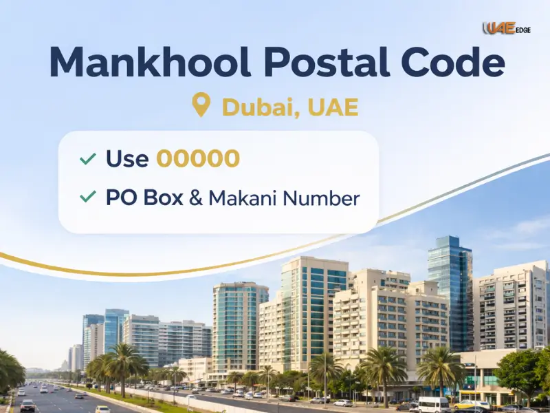 Mankhool ZIP Code Dubai Address Format and Delivery