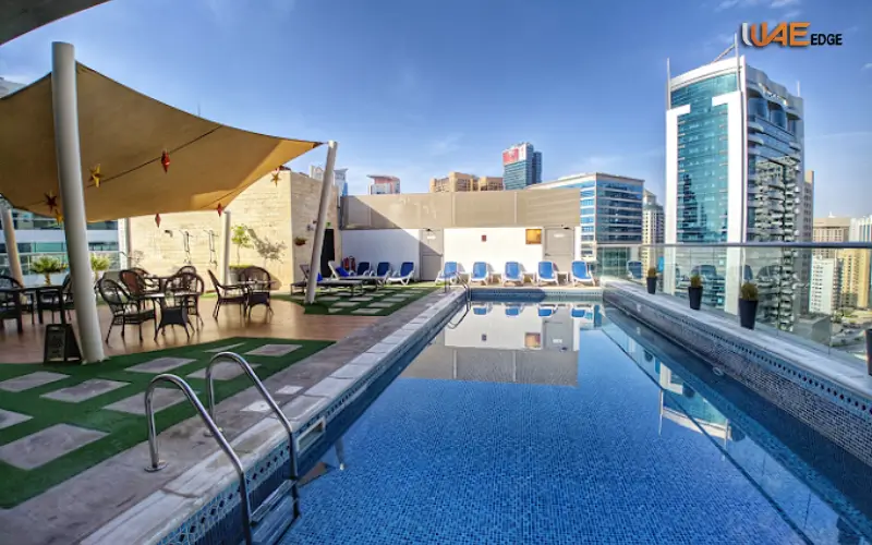 Signature 1 Hotel Barsha Heights Dubai pool