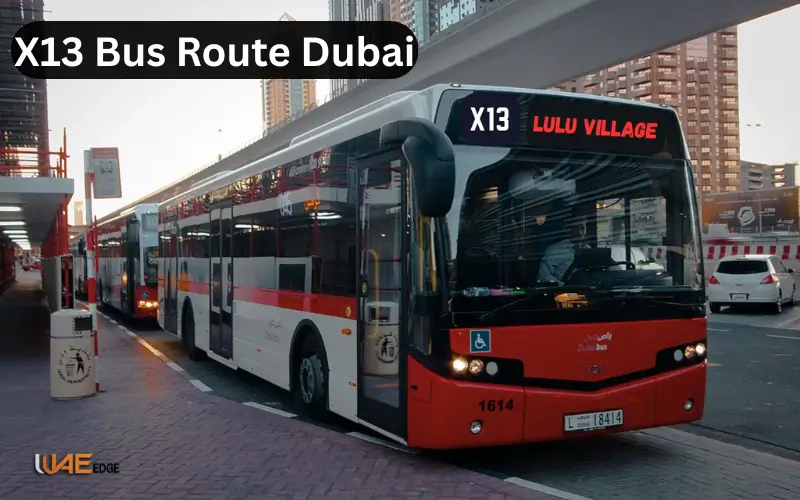 X13 Bus Route Dubai