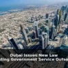 Dubai government services outsourcing law