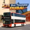 X25 Bus Timetable