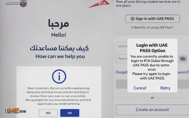 Photo_ Screengrab from RTA app