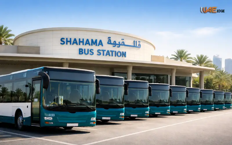 Shahama Bus Station Abu Dhabi