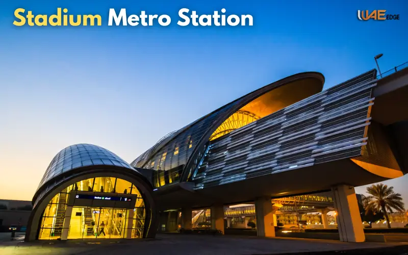 Stadium Metro Station Dubai