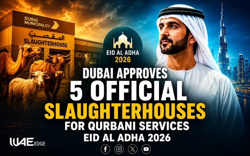 Eid Al Adha slaughterhouses Dubai