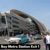 Business Bay Metro Station Exit 1