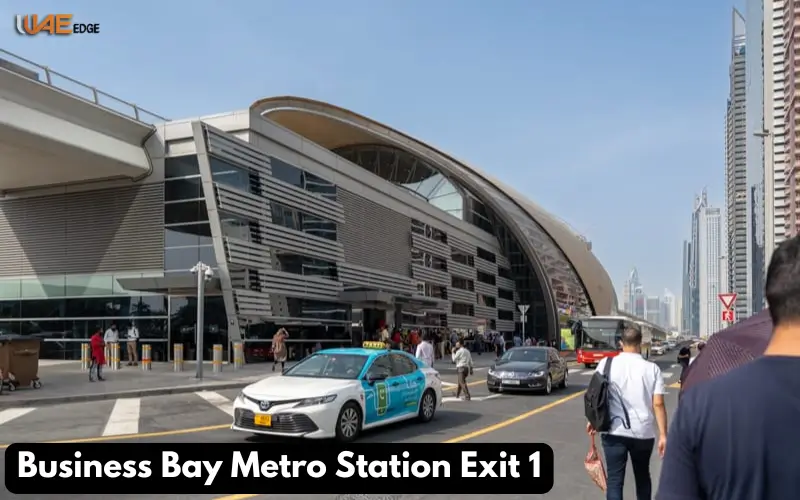 Business Bay Metro Station Exit 1