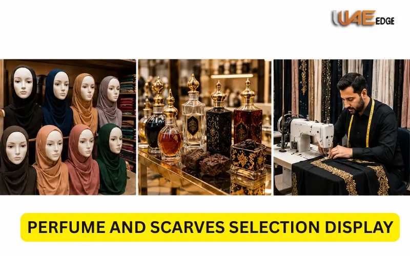Fabric selection display