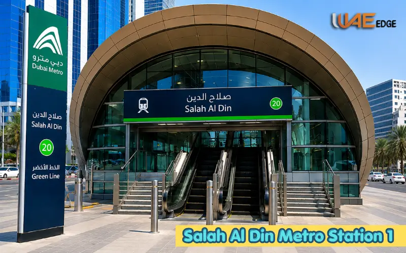 Salah Al Din Metro Station 1