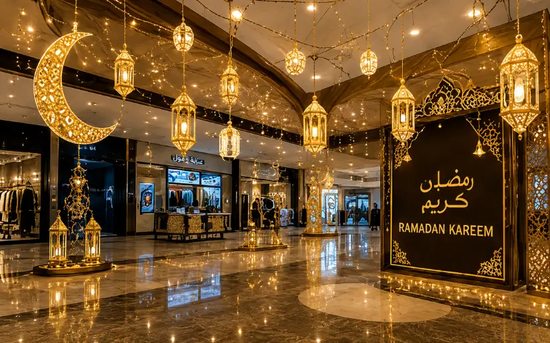 Seasonal decorations during Ramadan_Eid