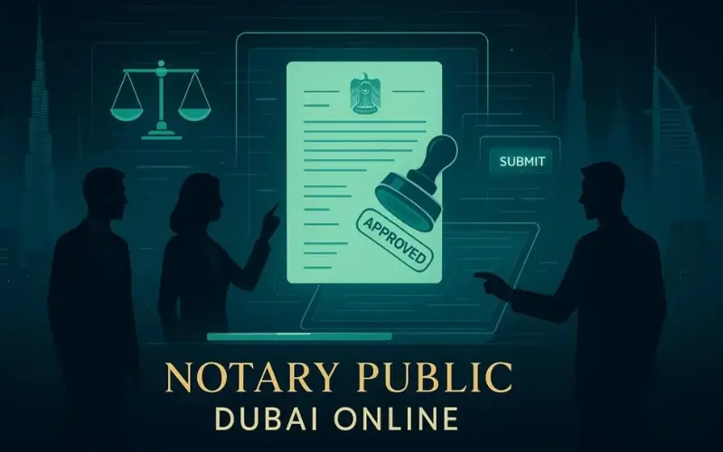 UAE Private Notary Fine online