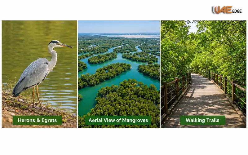 views Al Zorah Nature Reserve