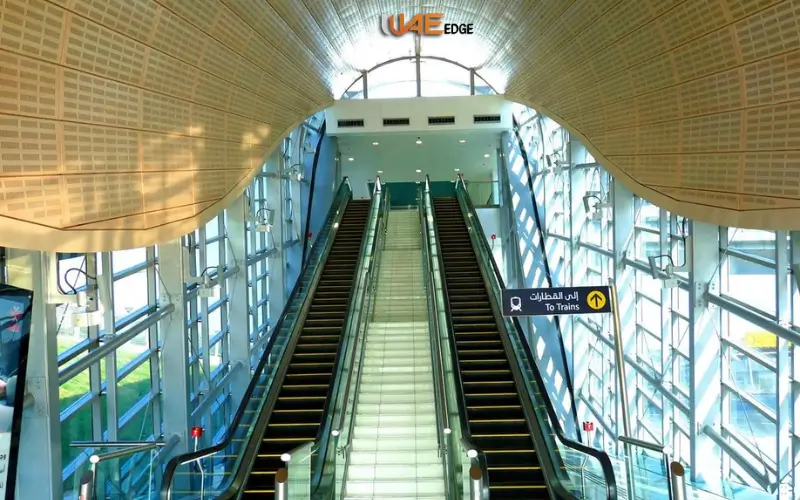 Facilities at Al Rigga Metro Station