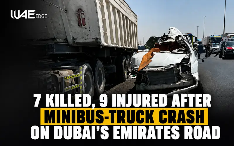 Dubai Emirates Road Accident