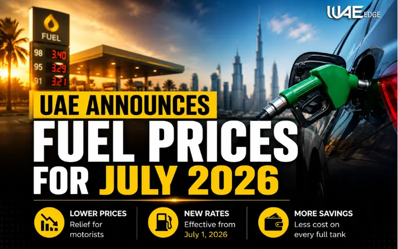 UAE Fuel Prices July 2026