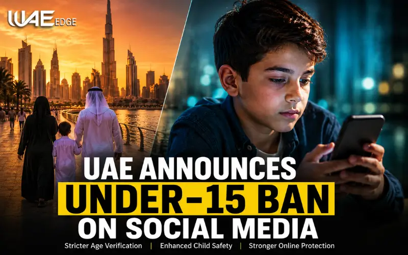 UAE under-15 social media ban