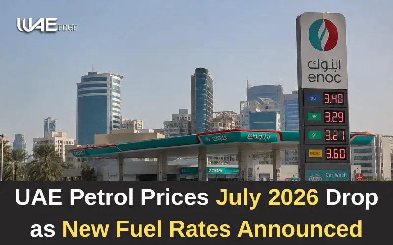UAE Petrol Prices July 2026 Drop as New Fuel Rates Announced