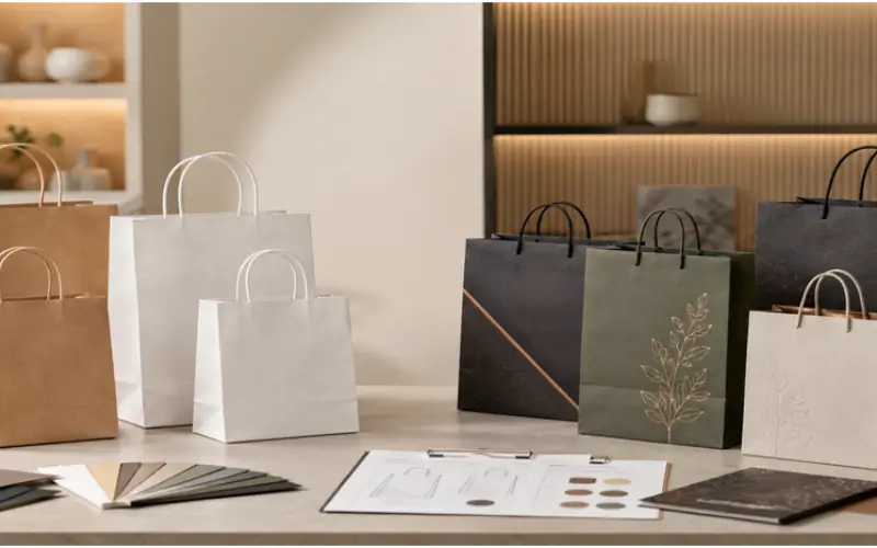 Custom or Stock Paper Bags