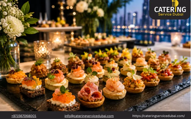 Small Plates, Big Statements: A Guide to Canapé Catering for Dubai Events