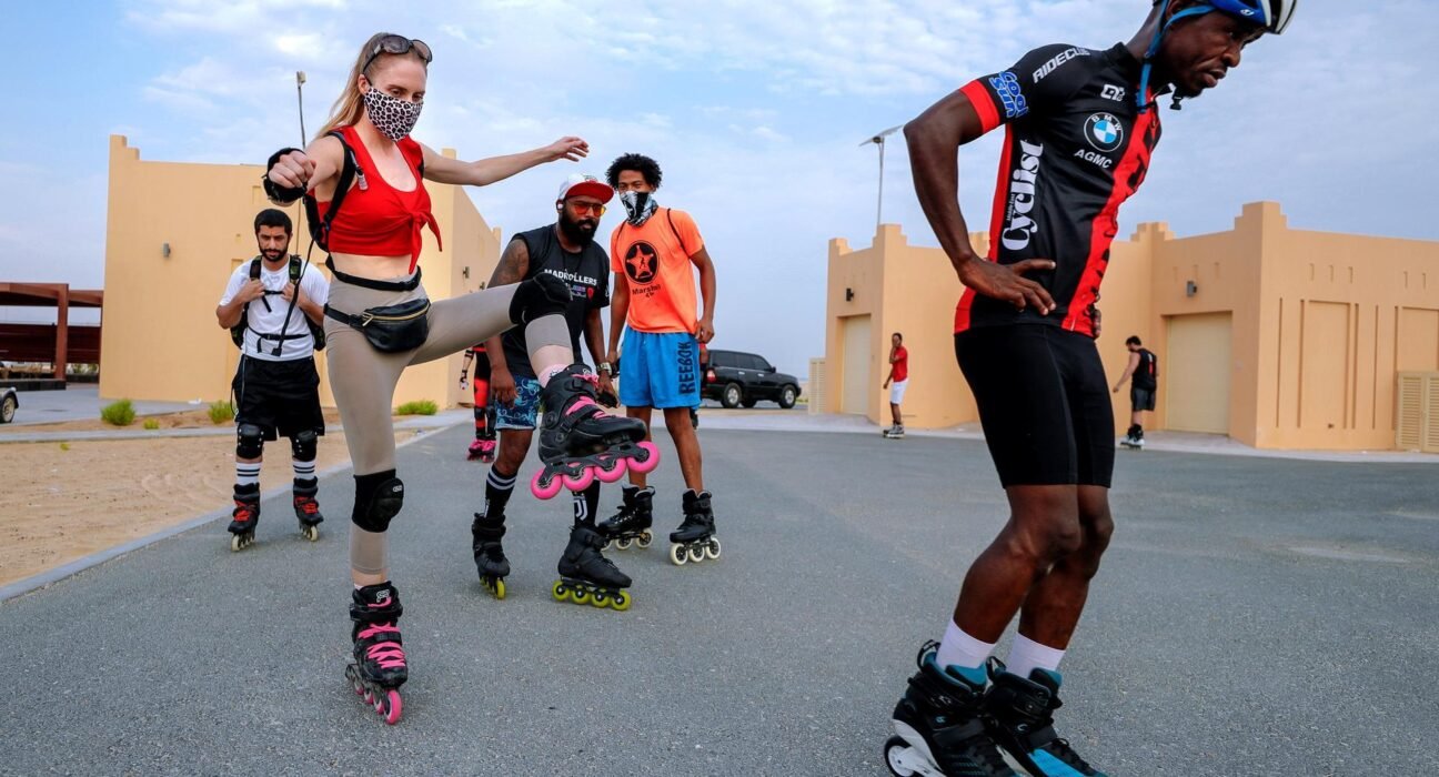 roller skating Dubai