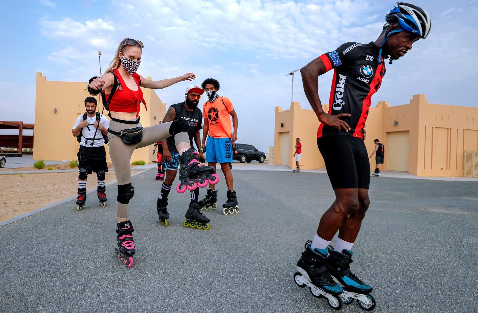 roller skating Dubai