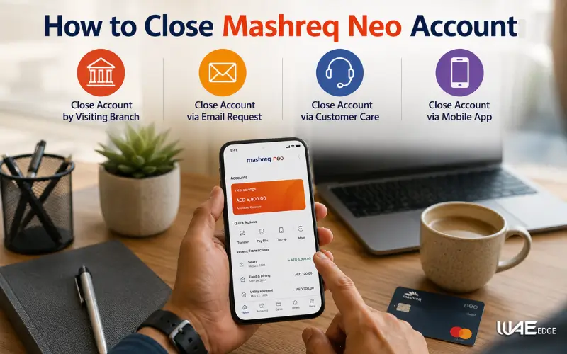 How to Close a Mashreq NEO Account | Fees, Branch Process & Requirements 2026
