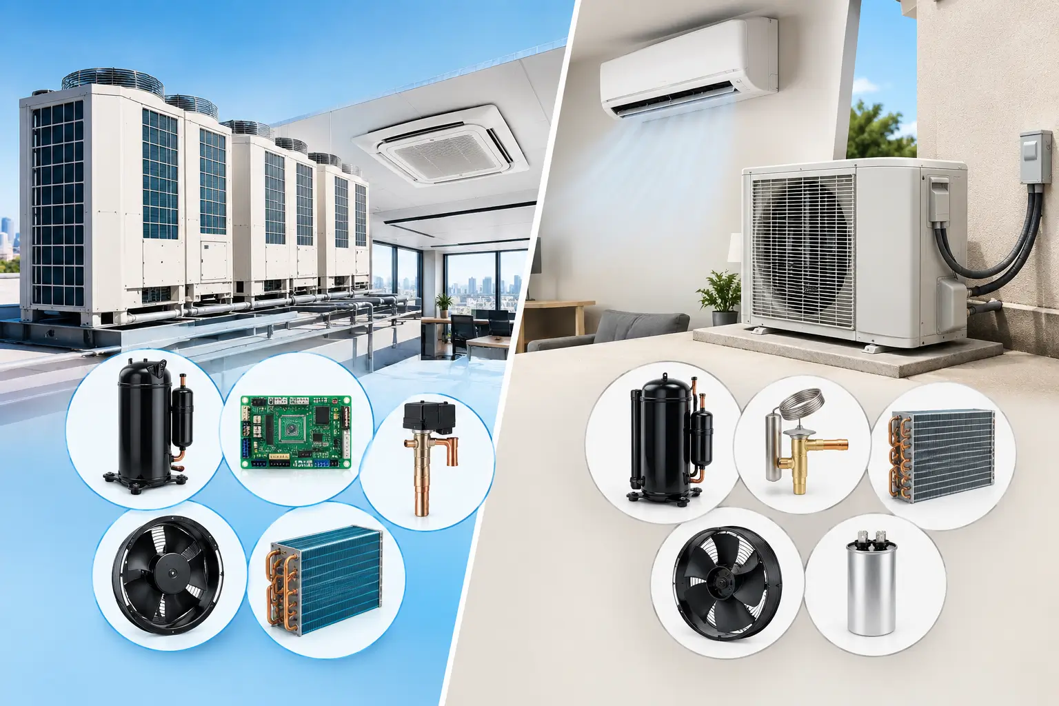 VRF vs Inverter AC